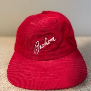 “Broken” Corduroy Cap